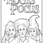 New Hocus Pocus Coloring Pages