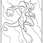 pokemon mewtwo coloring sheet