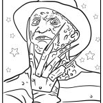 Freddy krueger coloring pages