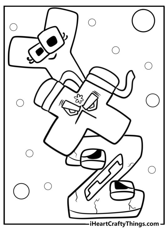 44 Alphabet Lore Coloring Pages