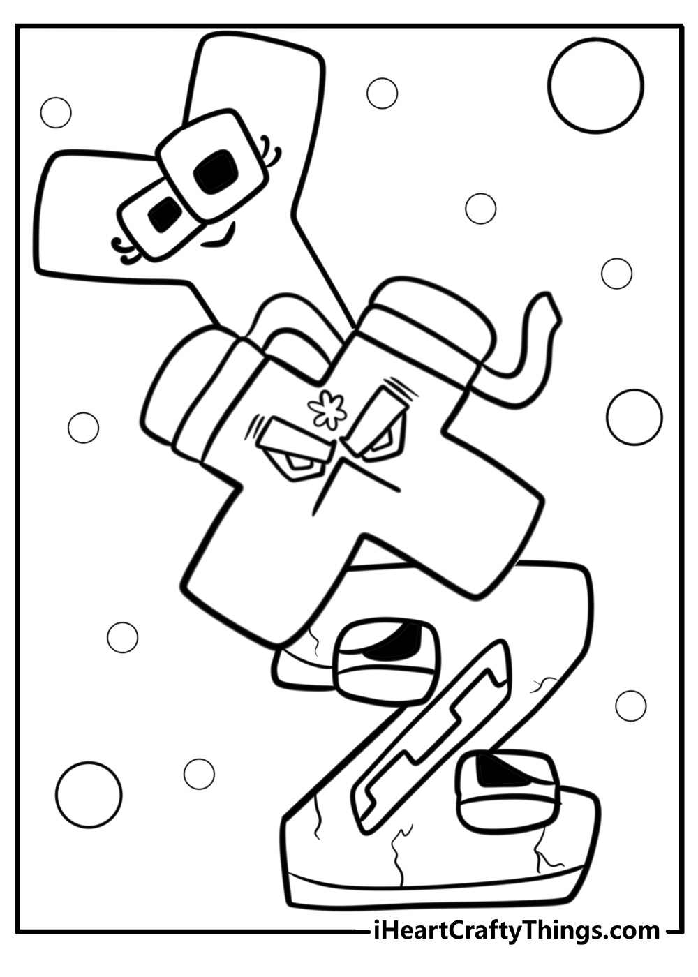 Alphabet lore coloring pages