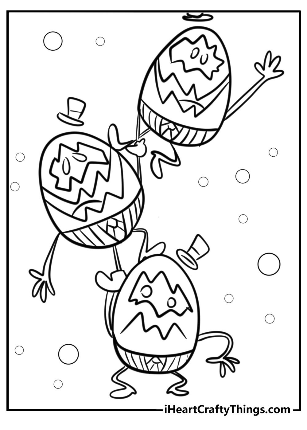 Egg bois hazbin hotel coloring page