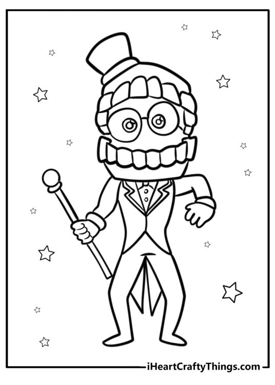 12 The Amazing Digital Circus Coloring Pages