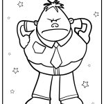 mr krupp turning into captain underpants free printable coloring page