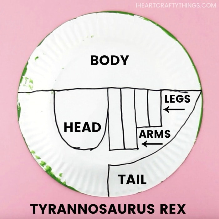 tyrannosaurus rex template