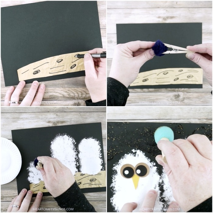 How To Make An Owl Babies Craft I Heart Crafty Things   Owl Babies Craft 5 