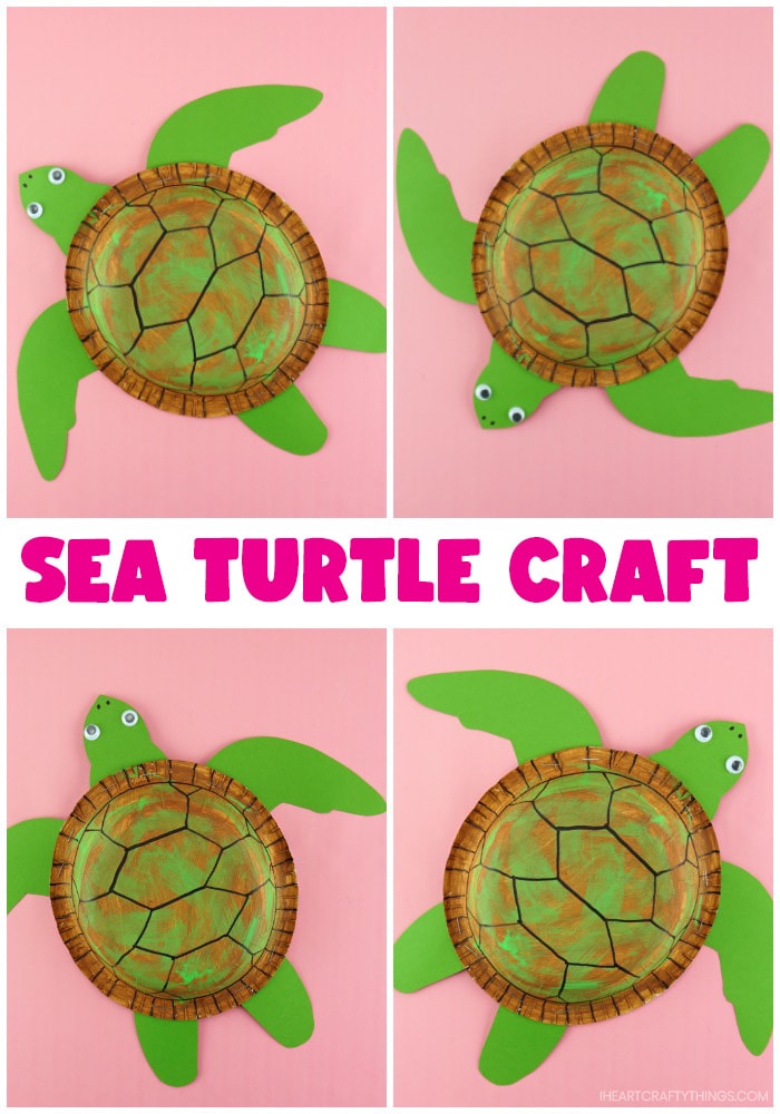 Paper Plate Turtle Craft Idea