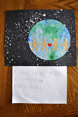 Earth Day Craft With Writing Prompt - I Heart Crafty Things