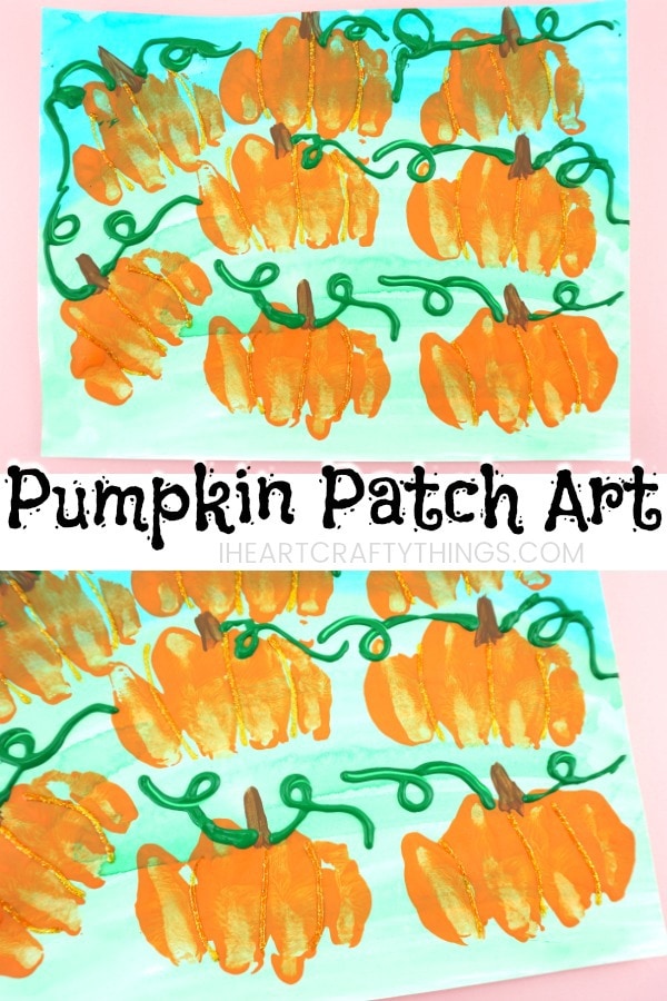 pumpkin patch art project 3