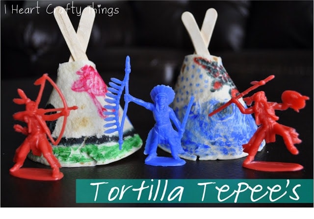 Tortilla Teepees