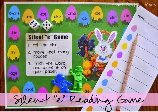 Silent e Reading Game