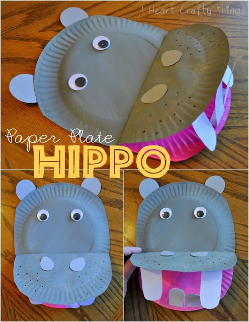 hippo crafts for preschoolers