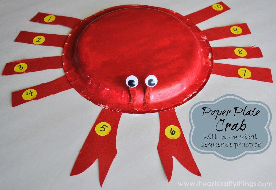 Paper Plate Crab