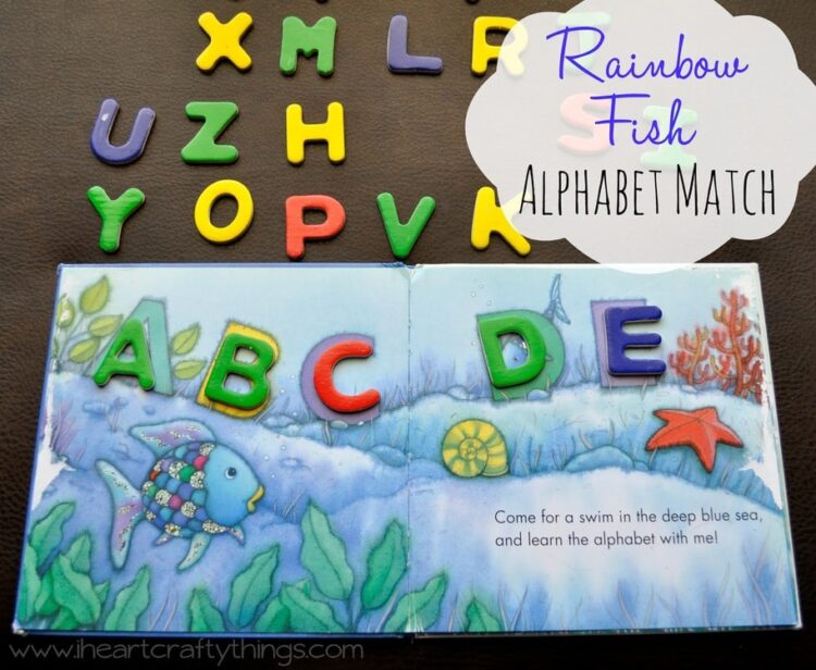 Rainbow Fish Alphabet Match 1