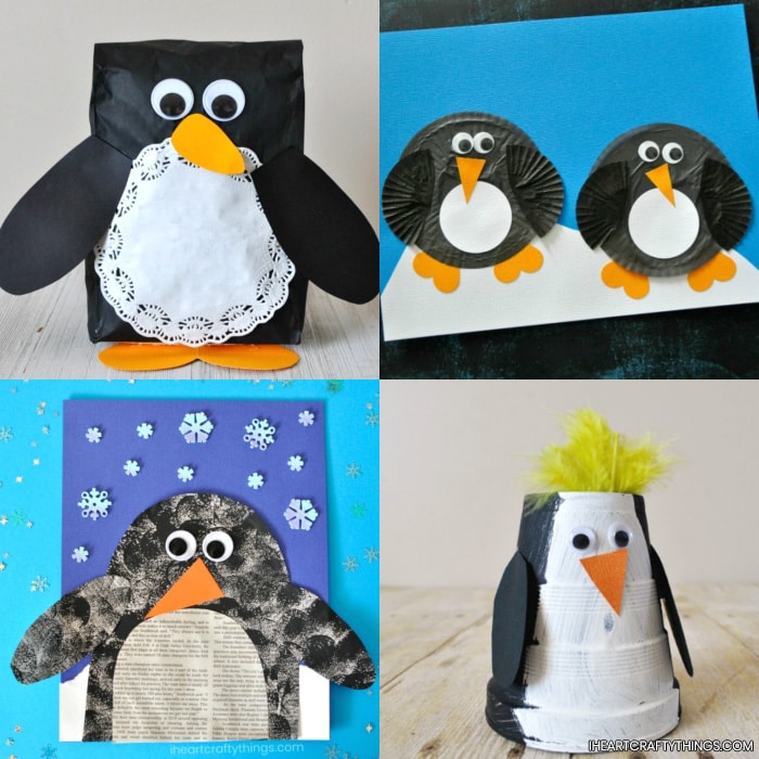 penguin bird crafts