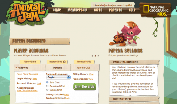 animal jam account give away