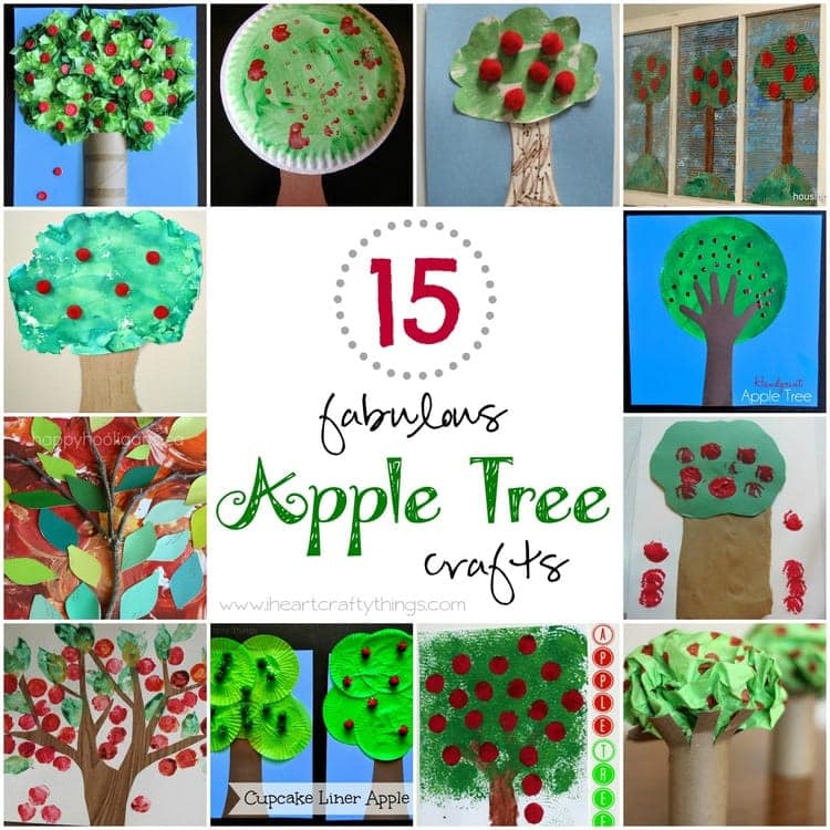 15 Fabulous Apple Tree Crafts I Heart Crafty Things