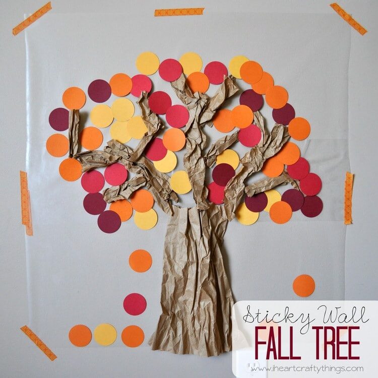 fall tree branch illustration