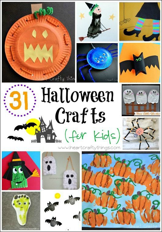 31 Halloween Crafts for Kids