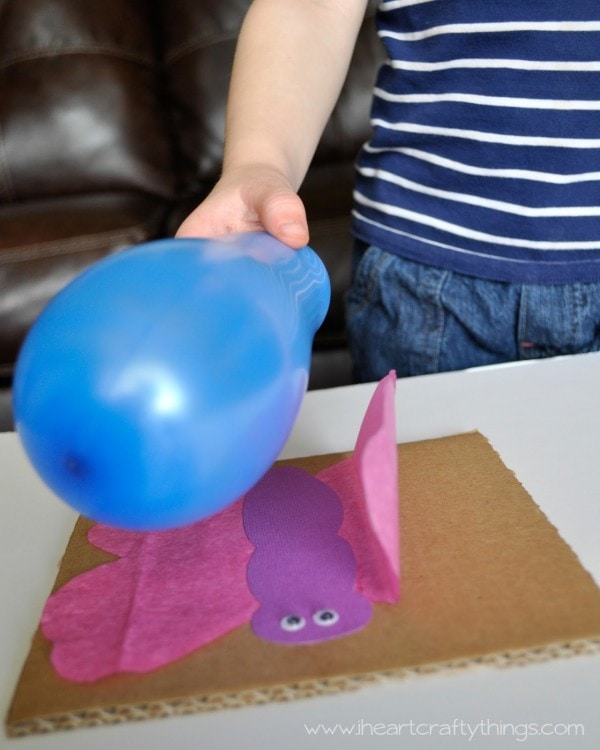 static electricity science project for kids