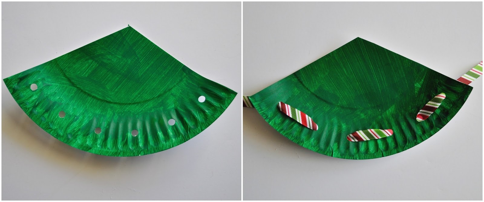 Paper Plate Christmas Tree Craft - I Heart Crafty Things