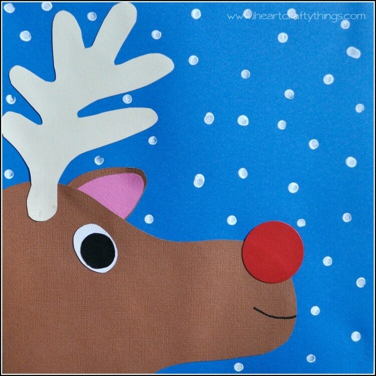 Rudolph Paper Craft for Kids