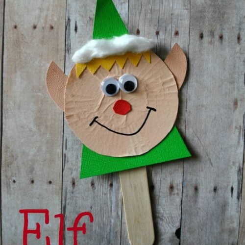 Paper Bag Elf Craft I Heart Crafty Things