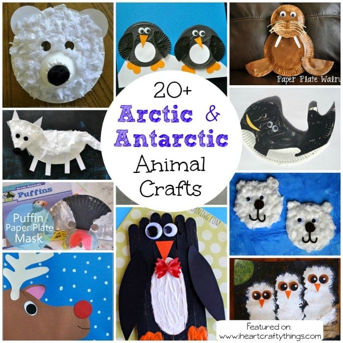 Best Winter Animal Crafts For Kids - I Heart Crafty Things