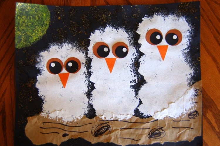 winter animals crafts for toddlers