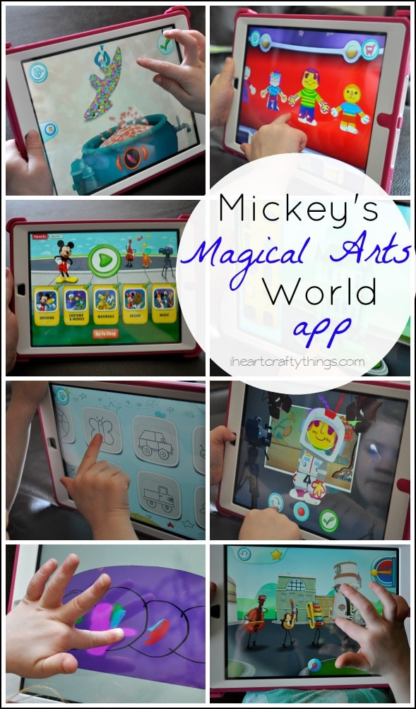 Disney Imagicademy Mickey S Magical Arts World App I Heart Crafty Things