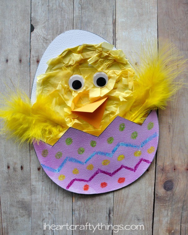 Chick Hatching Kids Craft 1