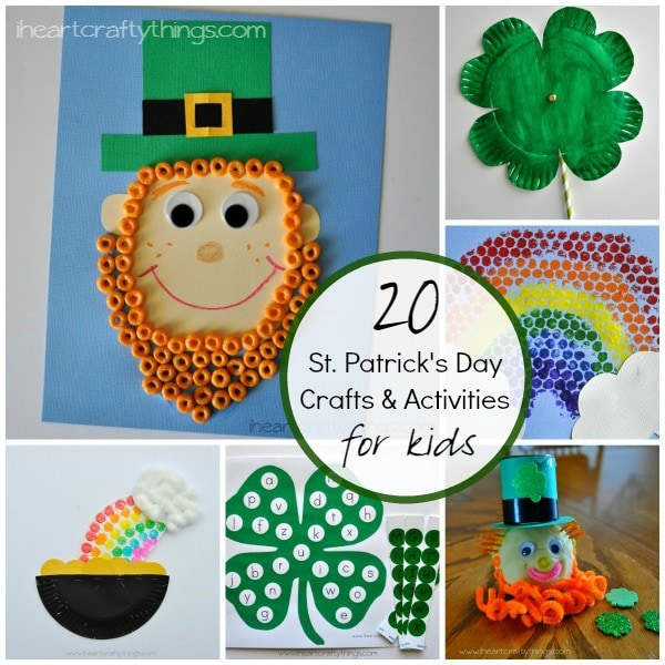 20 St. Patrick's Day Crafts And Activities For Kids - I Heart Crafty Things