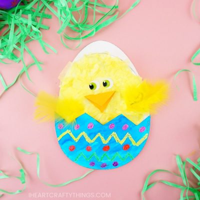 Hatching Chick Craft (with Printable Pattern) - I Heart Crafty Things