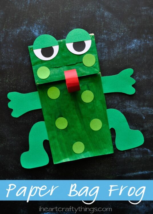 Paper Bag Crafts For Kids  Made with HAPPY