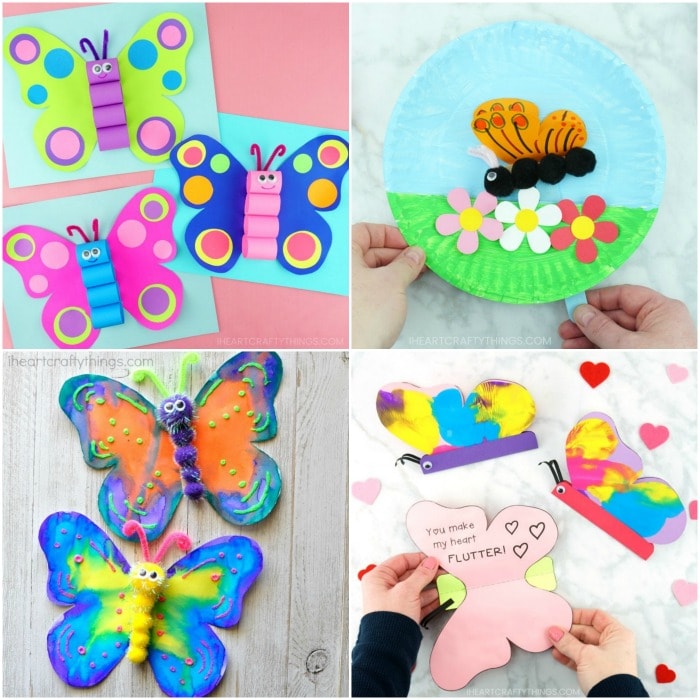 50 Beautiful Butterfly Crafts for Kids