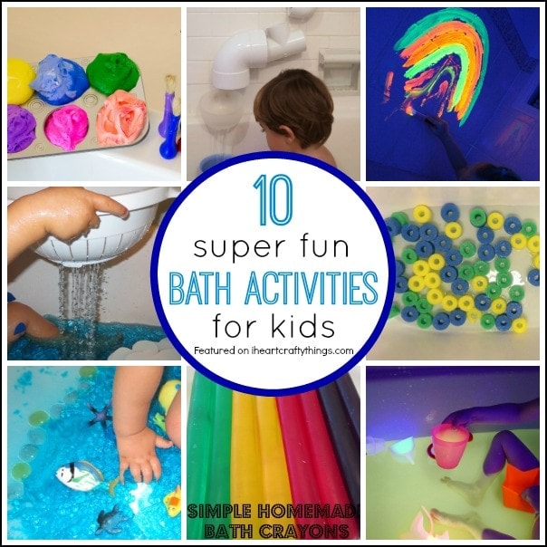 toddler bath fun