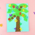 Make learning about letters and the alphabet fun for preschoolers with this book-inspired Chicka Chicka Boom Boom Craft. Easy alphabet activity for kids!