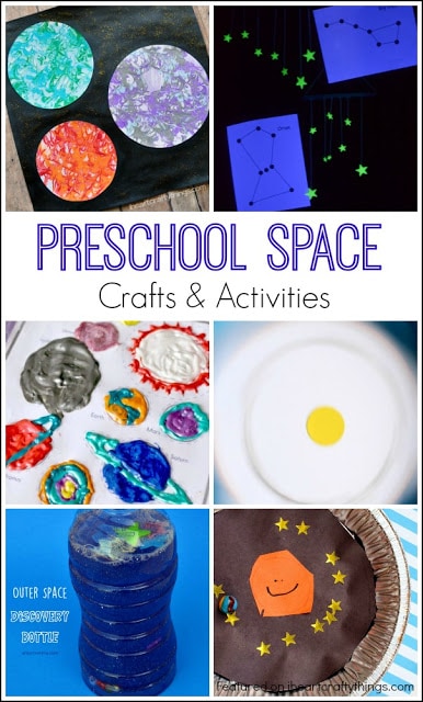 preschool space crafts activities