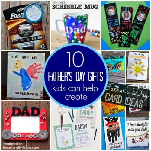 DIY Father's Day Gift From Kids - I Heart Crafty Things