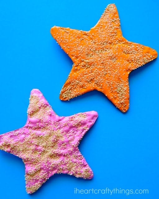puffy paint starfish craft 5