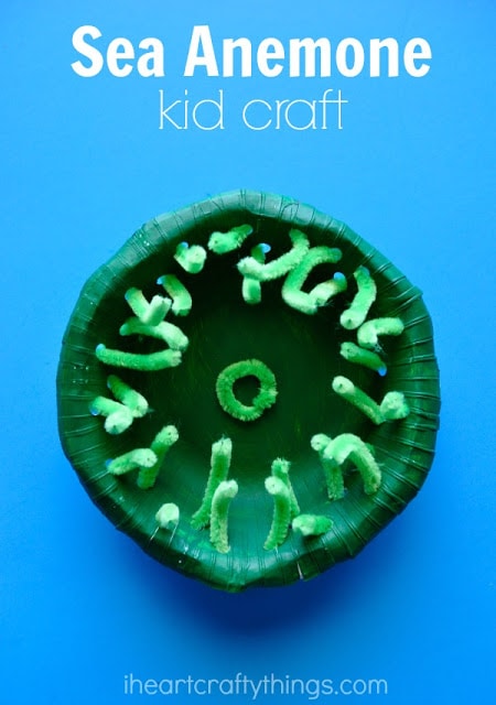 sea anemone kids craft