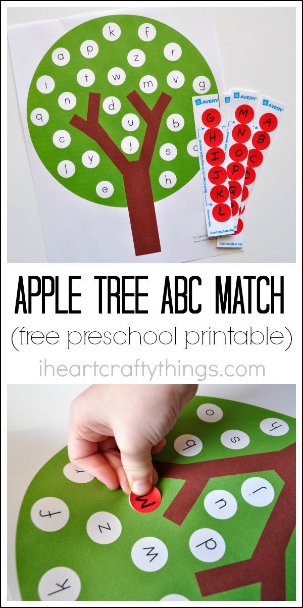 apple tree abc match 4