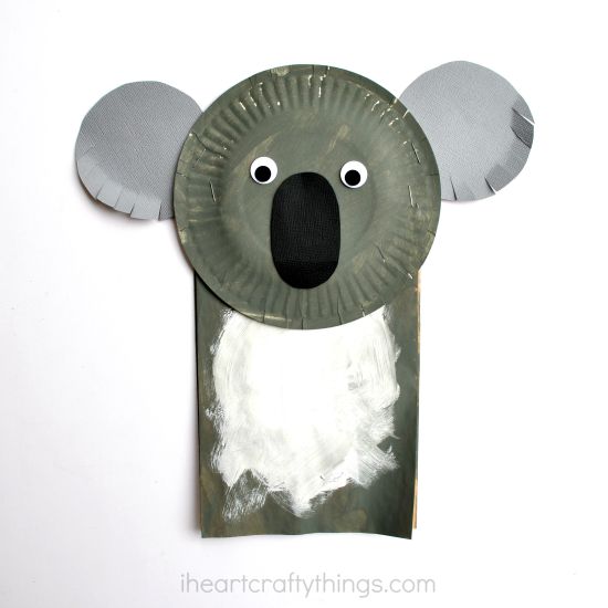 paper bag koala craft 2