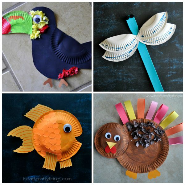20+ Paper Plate Animal Crafts For Kids - I Heart Crafty Things