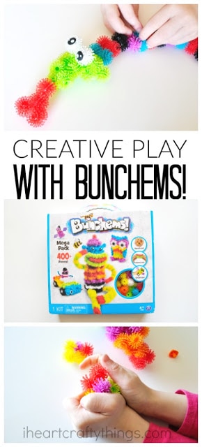 creative play with bunchems