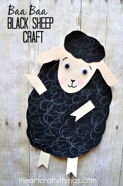 diy black sheep costume