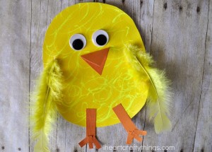 Simple Chick Craft For Kids - I Heart Crafty Things