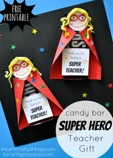 Super Hero Teacher Appreciation Gift