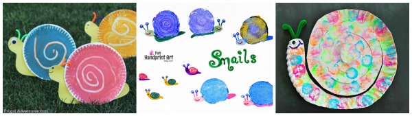 3 snail craft ideas for kids to make