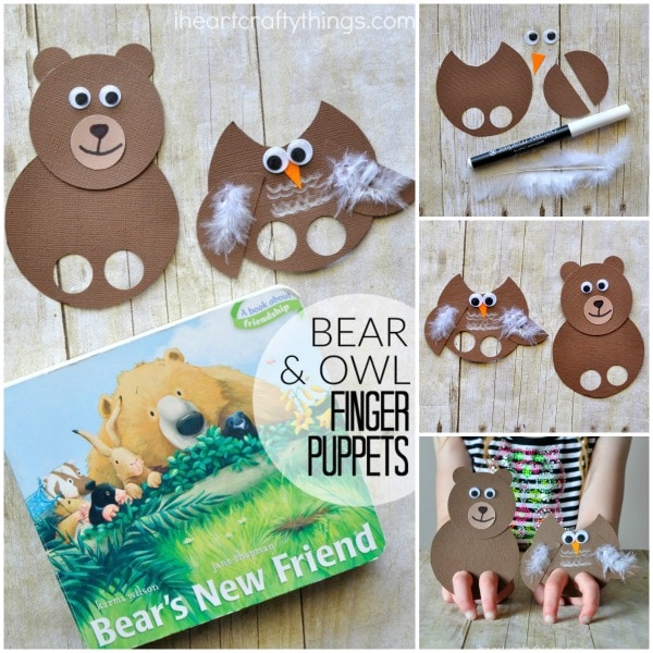 bear-owl-finger-puppets-collage